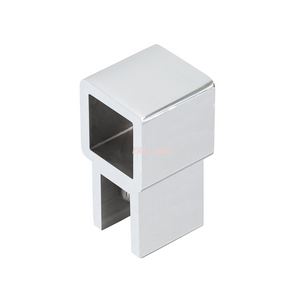 Movable Bracket for 1/4" To 5/16" (6 To 8 Mm) Glass - Square Bar