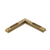  90º Brass Fixed Corner for The Deluxe Header Kit