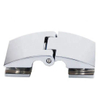 Frameless Zinc Pivot Glass To Glass Shower Door Hinges for 1/2″ – 3/8″ Glass