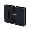 Heavy Duty Matte Black 180 Series Glass-to-Glass Hinge