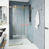 Brushed Stainless Complete 180º Crescent Series Sliding System