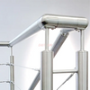 High Quality Stainless Steel 304 316 Handrail Support Bracket for Handrail Railing