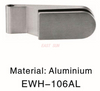 Glass Door Locks Glass Locks with Glass Hinges EWH-106AL