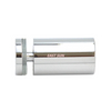 Polished Brass Cylinder Style Single-Sided Shower Door Knob