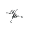 Stainless Steel Point Fixing Glass Curtain Walls Spider System K Spider Mirror Satin Finish
