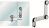 Heavy-duty Glass Pivot Door Connector with Stopper inside Dorma MAB