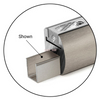Anodized 95" Adjust Shower Door Header Kit