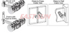 Oil Rubbed Bronze 180 Degree Knob Latch