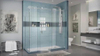 Frameless SS304 glass slide shower door hardware kit