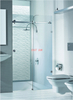 Brushed Stainless 180 Degree Bristol Series Sliding Stystem