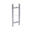 Matte Black 6" Ladder Style Back-to-Back Pull Handle