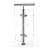 Balustrade Fittings Frameless Stainless Steel 304 316 Stair Spigot Glass Clamp for Balcony Glass Railing