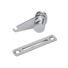 Europe Popular bathroom sliding door lock Shower Latch Glass Door Lock