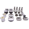 Frameless SS304 glass slide shower door hardware kit