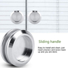Stainless Steel Door Finger Glass Pull Round handle for Sliding Door System