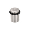 Wall & ground mounted black color stainless steel door stopper