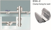 Sliding Door Clamp Fixing for Wall Dorma Design