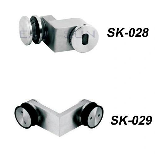 Popular Stainless Steel Washroom Accessories Toilet Cubicle Glass Partition