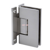 Heavy Duty 90 Degree H Type Base Wall To Glass Shower Door Hinge for 1/2″ – 3/8″ Glass,