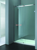 Brushed Stainless Steel Deluxe 180 Degree Serenity Series Sliding door System