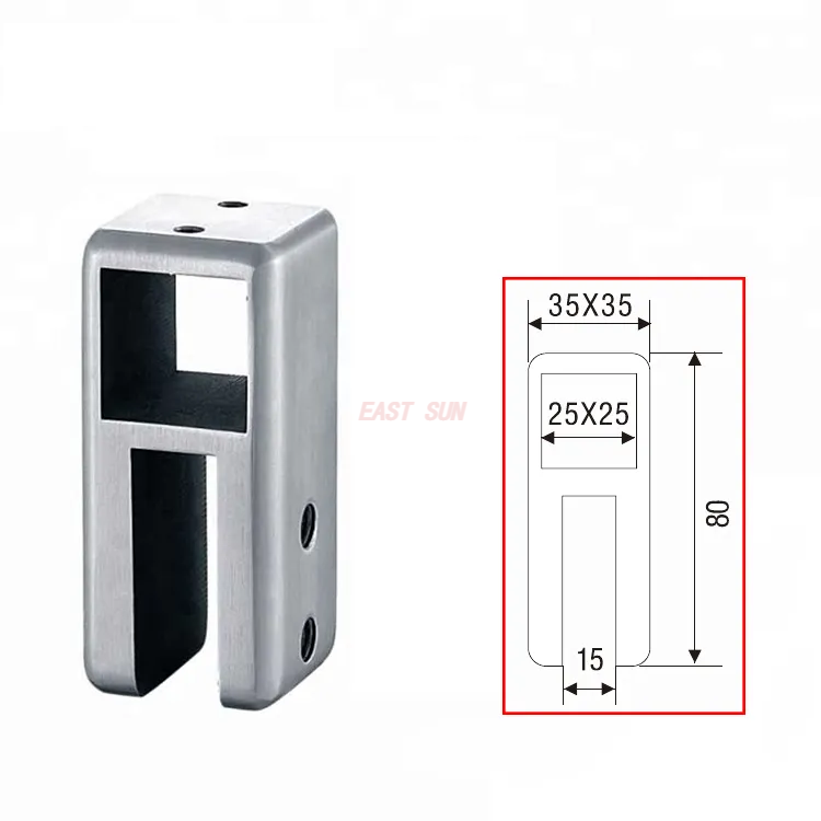 Stainless Steel Toilet Partition Support Leg