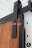 American Type Classic Carbon Steel Sliding Barn Door Hardware Kit