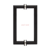 MT Series Round Tubing Mitered Corner Back-to-Back Pull Handle
