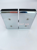 Polished Chrome Senior Prima Series Glass-to-Glass Mount Hinge