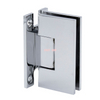 Heavy Duty 90 Degree H Type Base Wall To Glass Shower Door Hinge for 1/2″ – 3/8″ Glass,