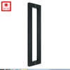 Square Stainless Steel Pull Handle Glass Door Hardware Accessories furniture Hardware Door Handle