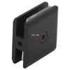 Beveled Hole-in-Glass Style Wall Mount Heavy-Duty Glass Clamp